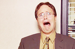 Image result for office dwight false gif i do not miss him